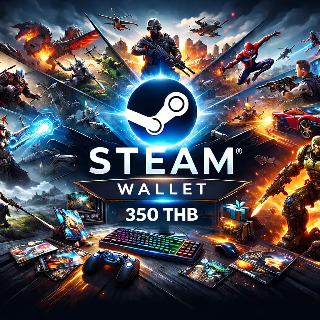 Steam wallet 350 THB