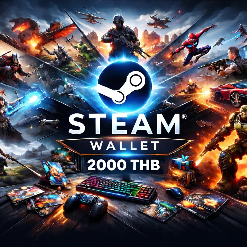 Steam wallet 2000 THB