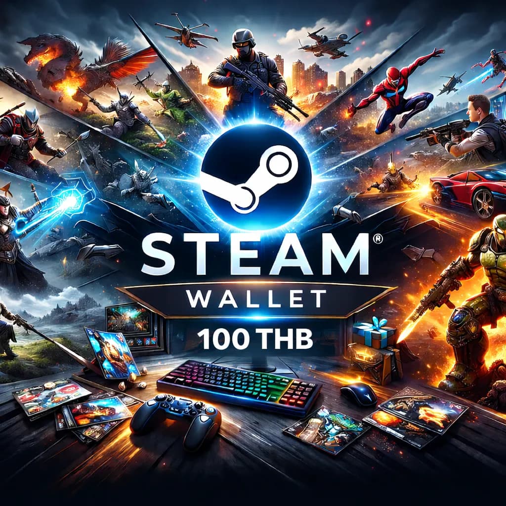 Steam wallet 100 THB