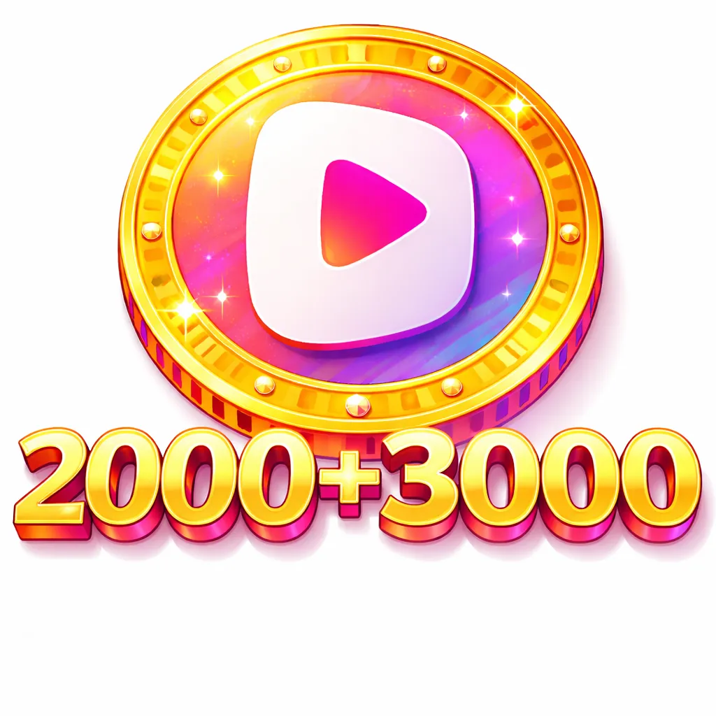 2000 เหรียญ + 3000 เหรียญ 699 บาท / 19.99 USD